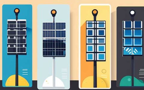 How many volts does a solar street light panel have?