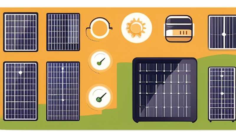 How to check the charging time of solar energy