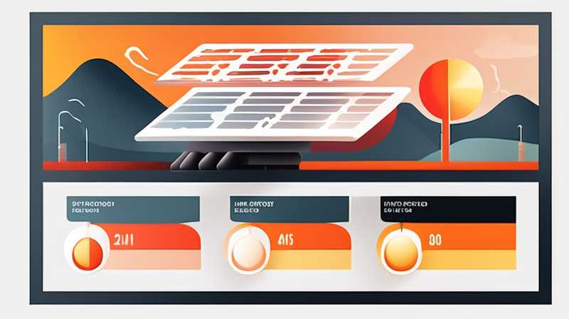 How to detect temperature in second-line solar energy