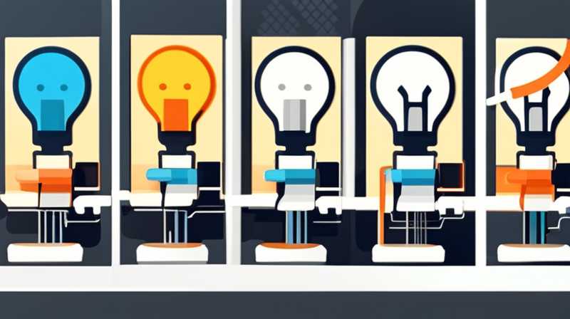 How to change the light bulb of solar charging panel