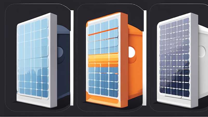 How to disassemble a large solar panel