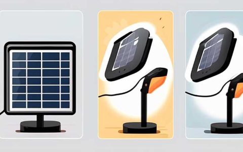 How to disassemble the foldable solar energy-saving lamp