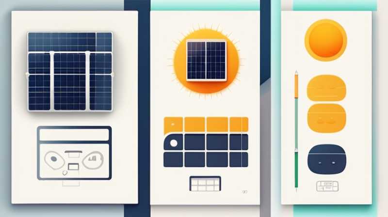 How to equip the solar panel level box