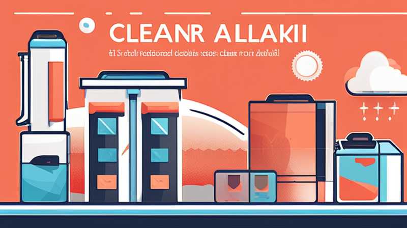 How much does it cost to clean solar alkali