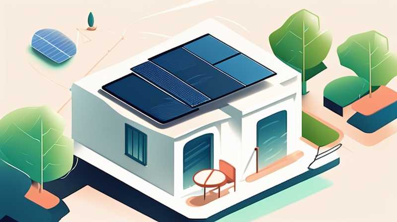 How to connect solar panels at home