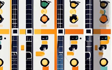 Where are the solar panel batteries located?