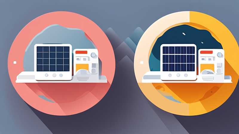 Which is better, solar energy or household appliances?