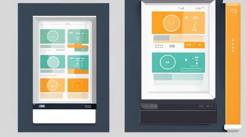 How to use the wall mounted solar display