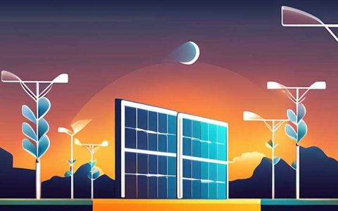 How to match solar photovoltaic panels with street lights