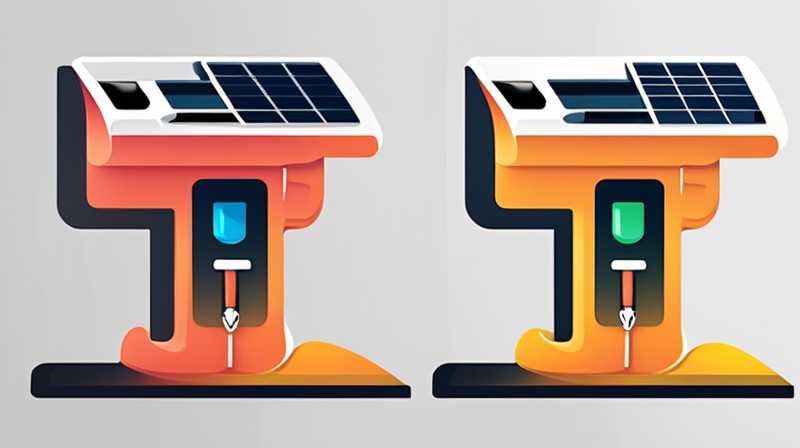 How to use two solar plugs