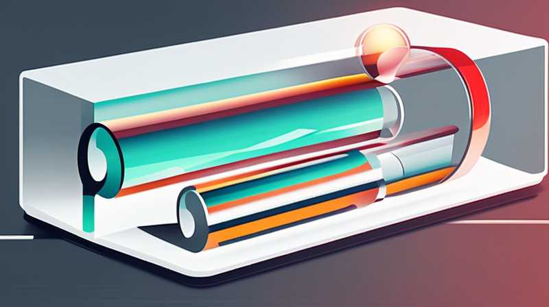 How to crack solar glass tube