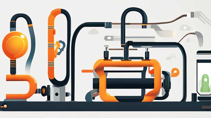 What are the main valves for solar energy connection?