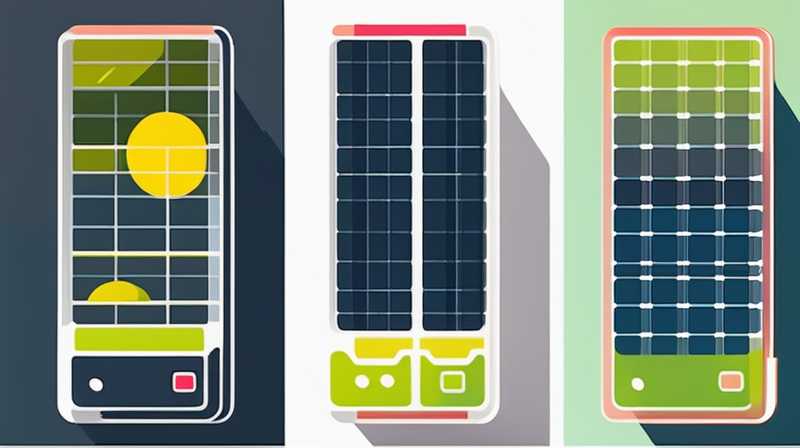 How many liters of flat solar panel