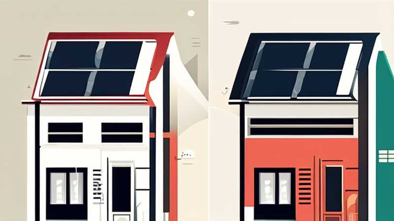 How to turn on the solar energy in an old house