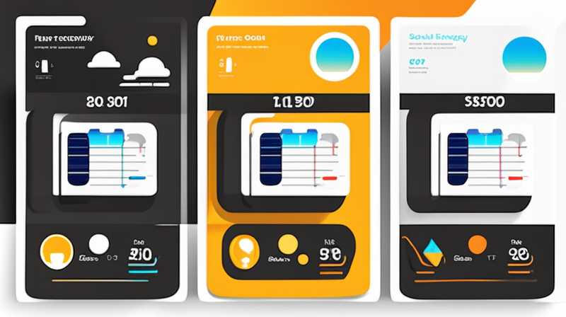 How much is 50w solar energy?