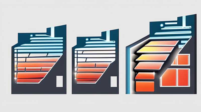 How to connect the wall-mounted solar power line
