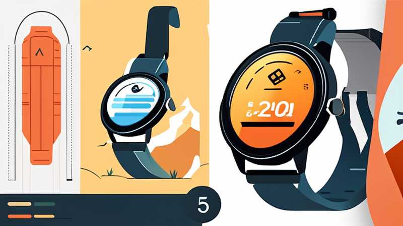 How to charge a mountaineering watch with solar energy