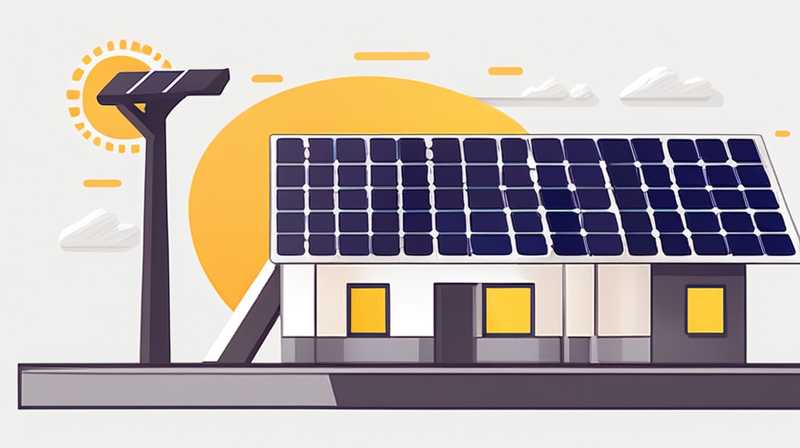 How to dismantle the solar panel of the step light