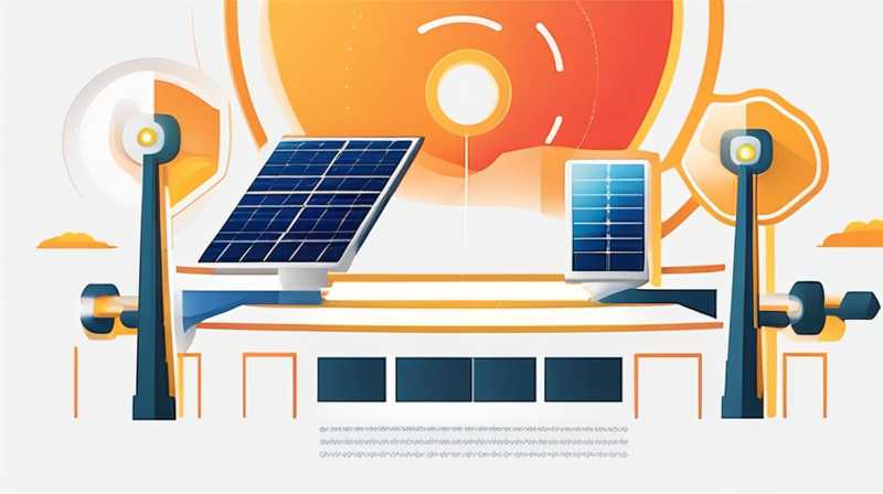 How to connect 3 wires of solar power transmission