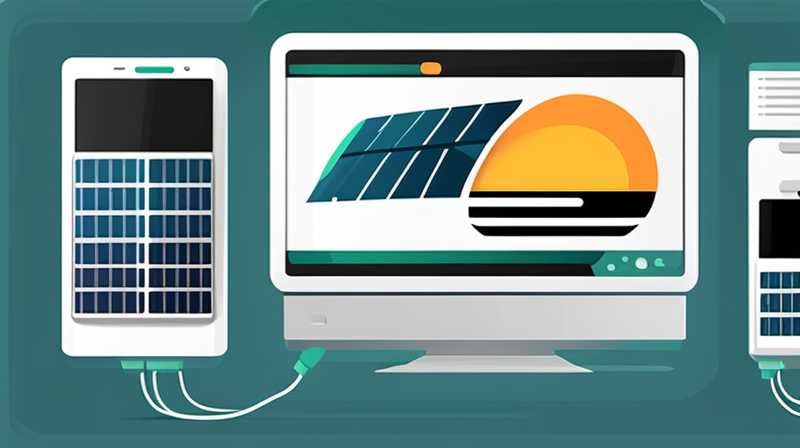 How to use a solar powered computer