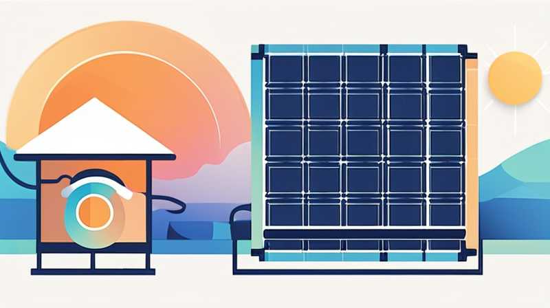 Why does solar energy generate photovoltaic panels?