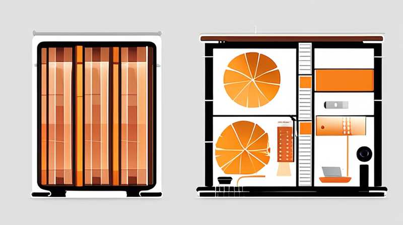 How can wall-mounted solar heating be used?