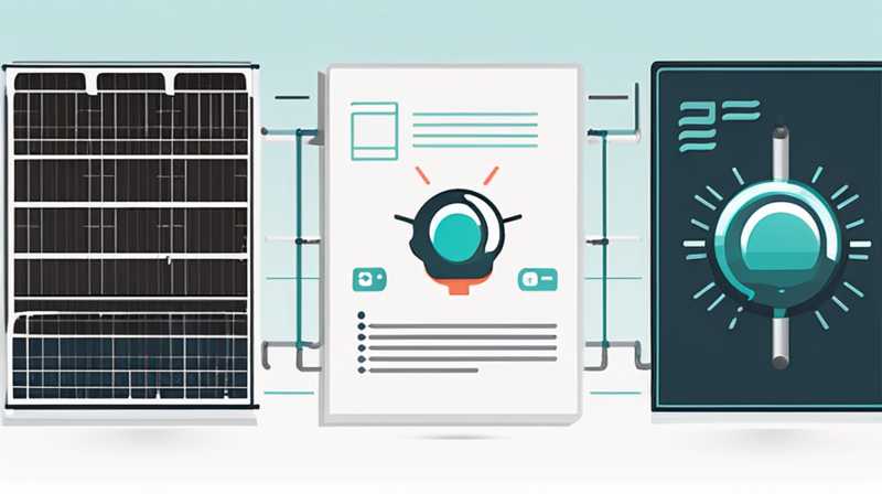 What to do if the solar valve is blocked