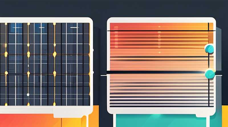 What are solar panels made of?