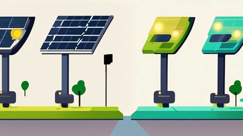 How to install solar lights in the park