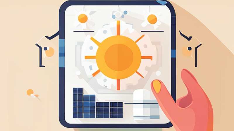 How to make a solar energy science tabloid