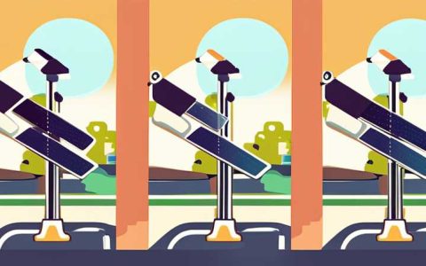 How to set up the solar street light sensor