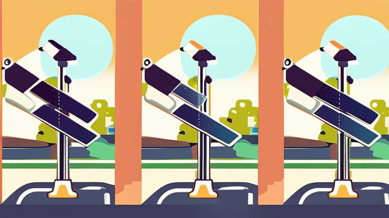 How to set up the solar street light sensor