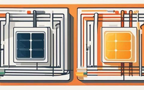 How to connect the wires behind the solar panel
