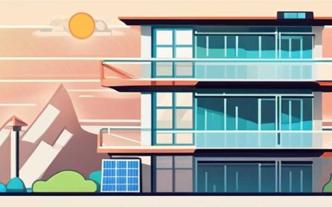 Where to install solar panels on high-rise buildings