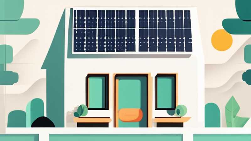 How do solar panels power a home?