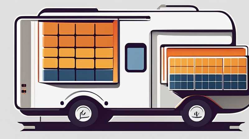 How many watts of solar energy is suitable for RV