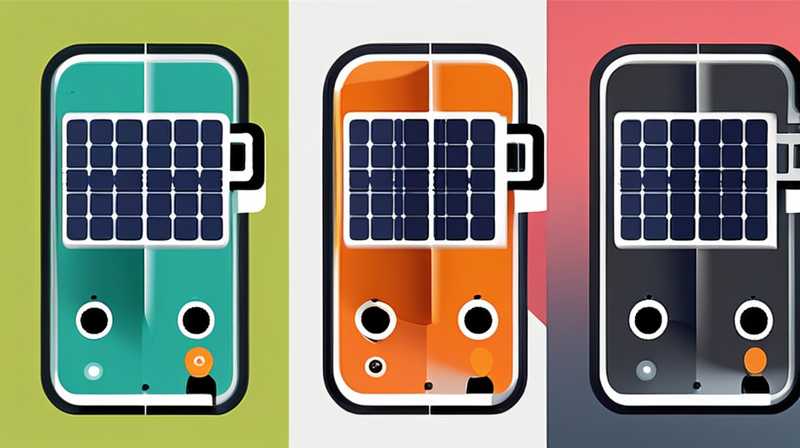 How to connect the solar car to the power supply