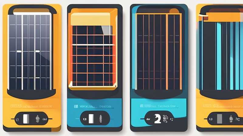 How much electricity can a solar lamp generate?