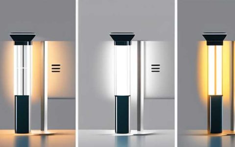 How to install solar lights on wall columns