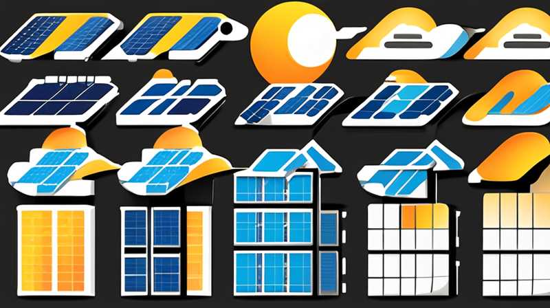 What causes the gap in solar panels?