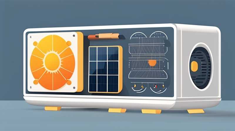 How to connect solar energy converter