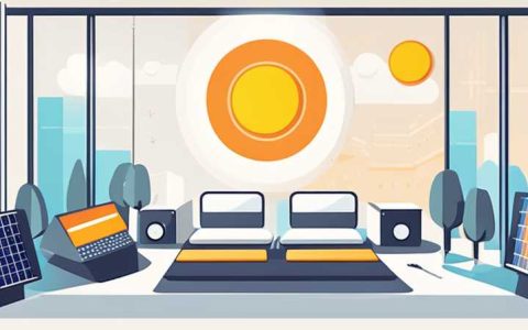 How to connect LED lights to solar energy