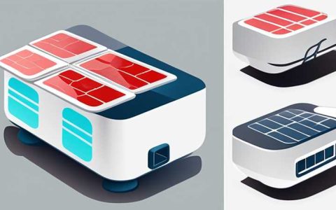 What appliances are connected to solar panels