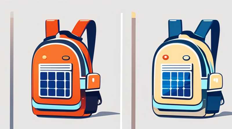 How much does a solar school bag cost