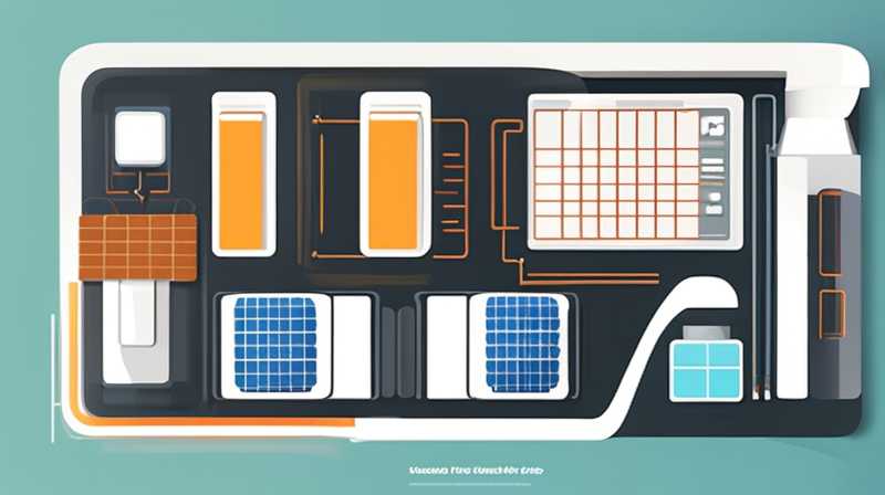 How to link solar energy and floor heating