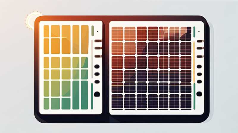 Which solar panel charges faster?