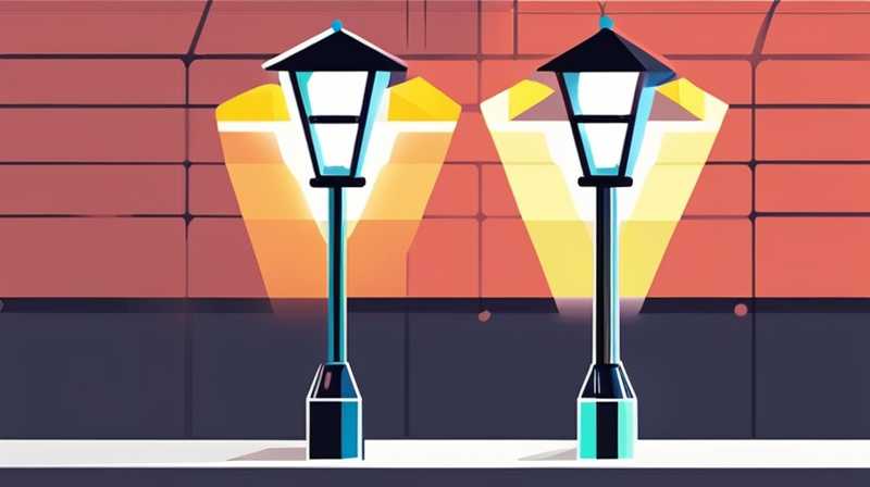 How much does a solar street light outdoor light cost