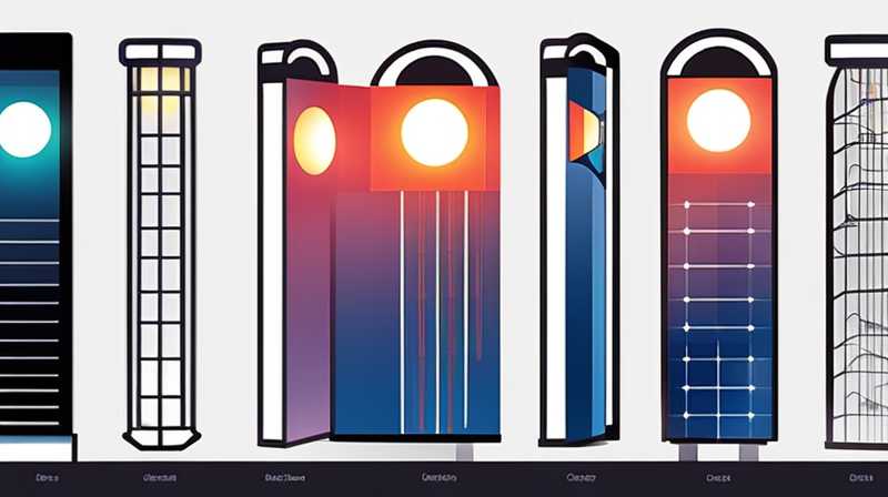 How to operate solar gate post light