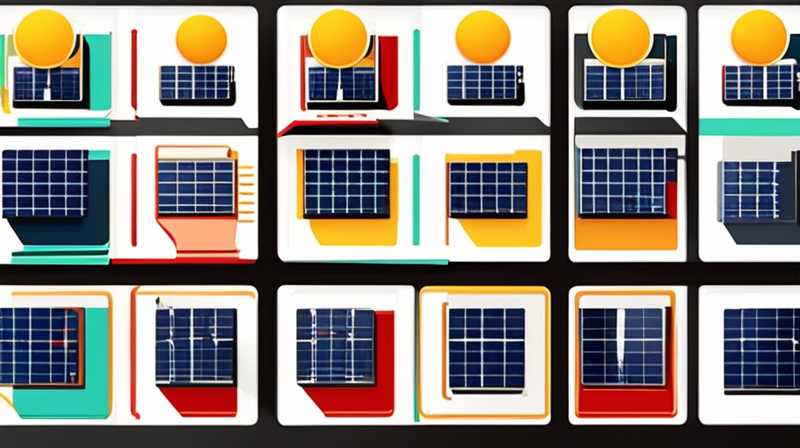 How to distinguish the wattage of solar energy