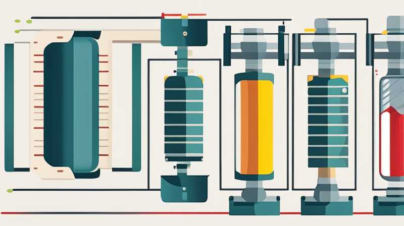 Cómo cablear el diagrama y la imagen del inductor de almacenamiento de energía